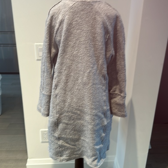 Tahari Grey Women’s Drape Coat - Picture 4 of 7